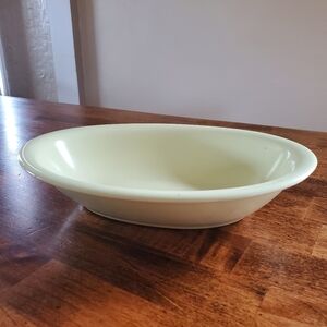 Vintage Franciscan Ware Cream Oval Serving Bowl